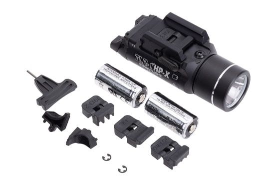 Streamlight TLR-1 HP-X Tactical Weapon Light with an aluminum body